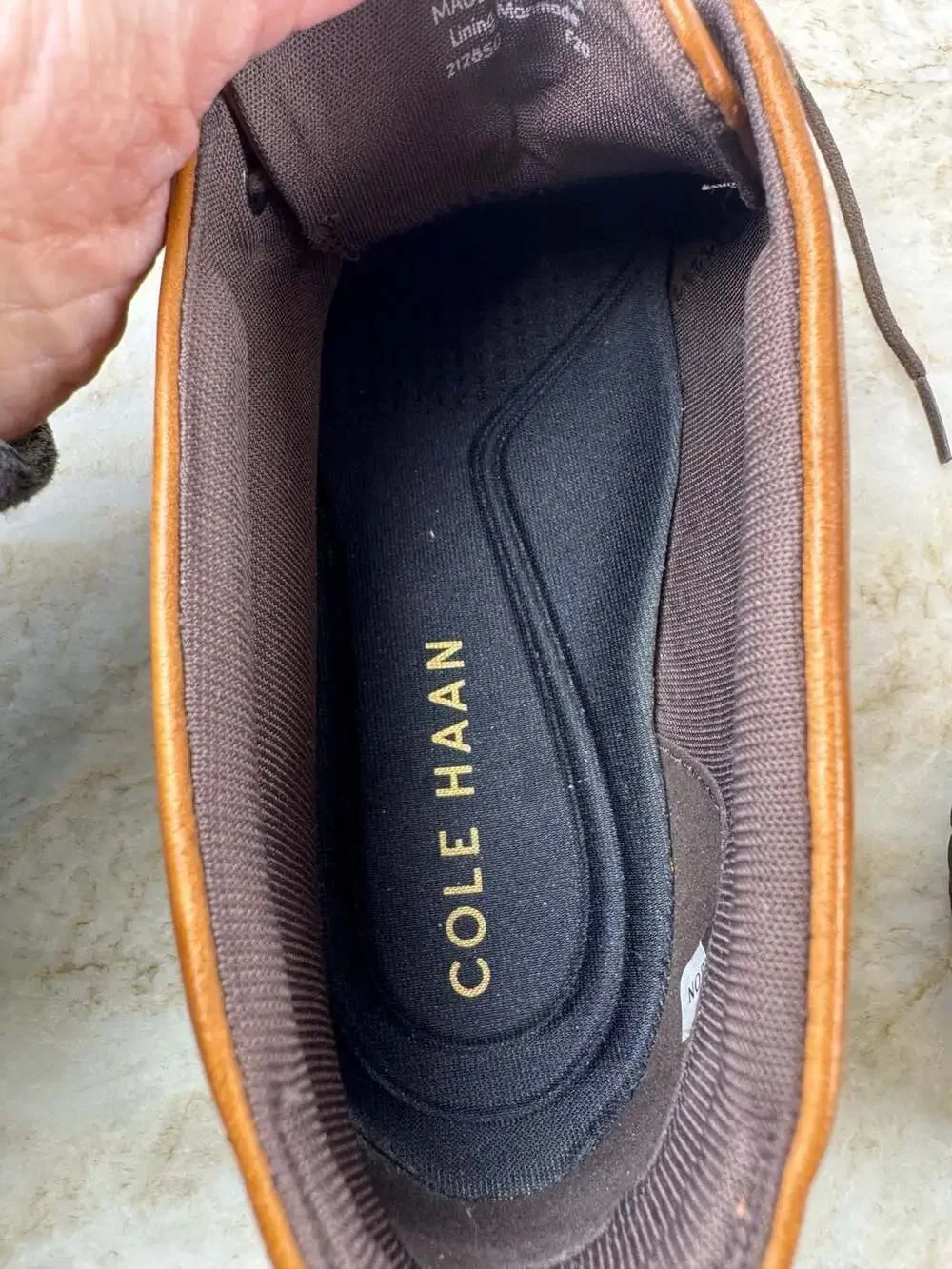 Cole Haan Grand Troy Leather Chukka Boots British Tan Size 9.5